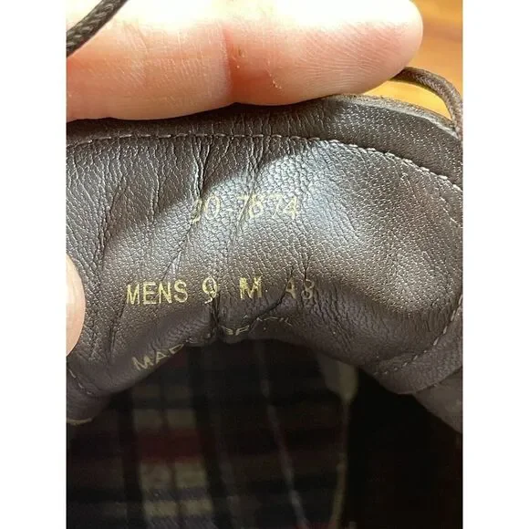 Johnston & Murphy Shoes Mens Size 9M Brown 2-Tone Leather Saddle Oxfords 20-7874 - Picture 10 of 11